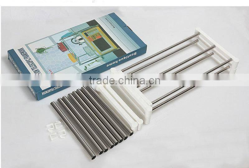 New Multifunction Stainless Steel Tool Kitchen 2 layers Microwave Oven Organizer Holder Storage Shelf Rack