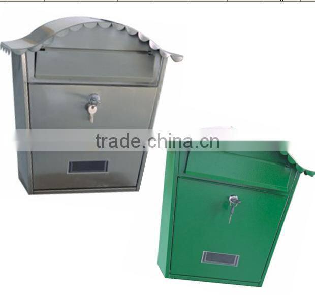 High quality galvanizeds Steel letterbox