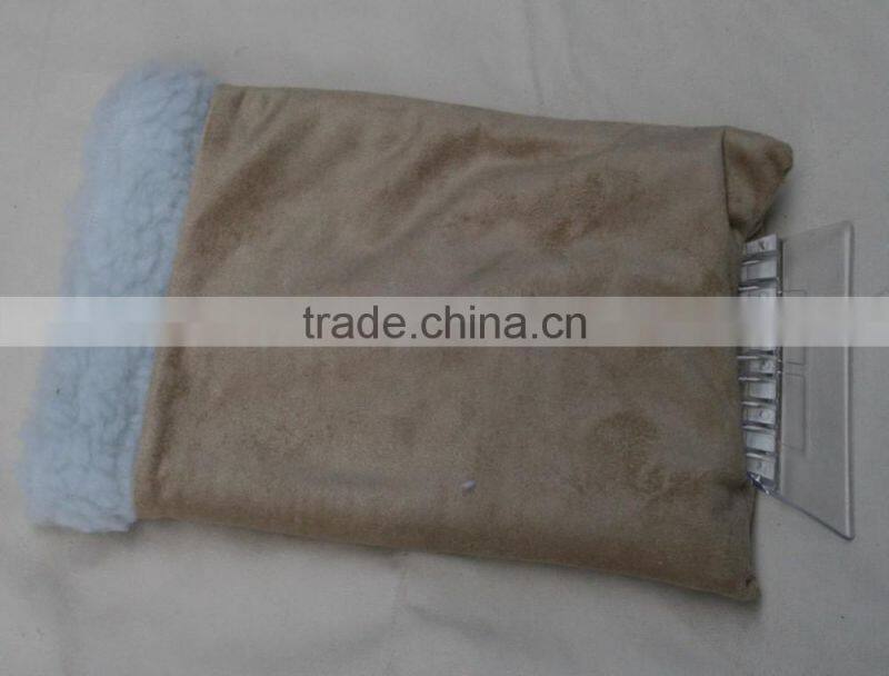 car ice scraper / car snow scraper with glove