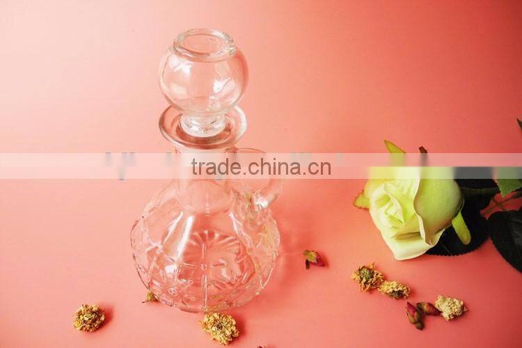 Available Mini Rum Balm Glass Bottles with Cork Stoppers