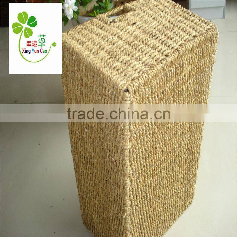 sea-plant storage basket with Window handle