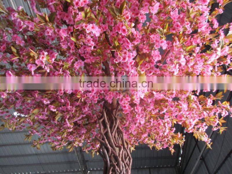 fake flower tree/silk artificial cherry blossom tree