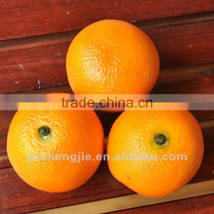 2013 new design Artificial beautiful orange fruit,fake decoration fruit