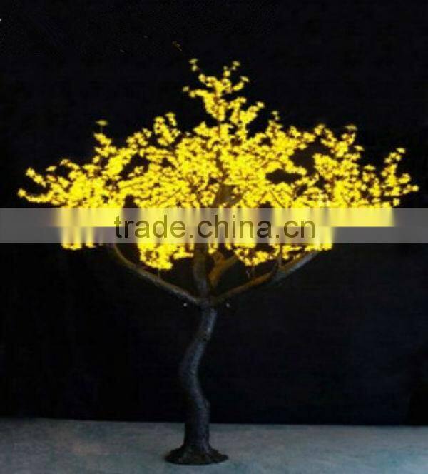 factory high quality yellow led tree decor led tree light outdoor led tree lights
