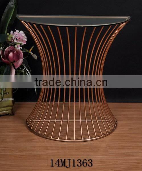 Antique decorative wooden coffee table