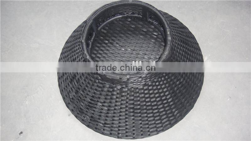 2015 Hot Sale Customized Round Wicker Dog Beds Wholesale