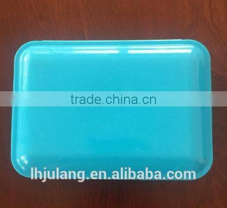 Useful Plastic lunch box with spoon and fork set / plastic lunch box set