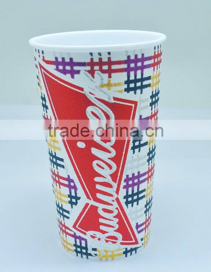 2017 hot new products PP plastic beer cup for beer band promote