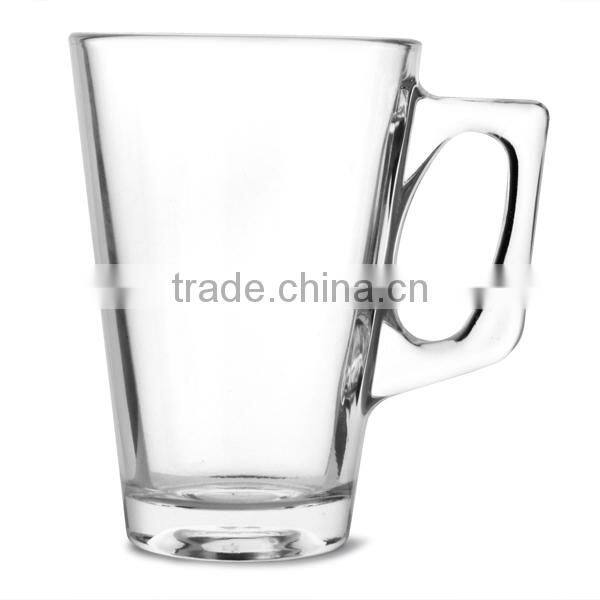 Exquisite fashionable 8.8oz 250ml pilsner glass coffee mug