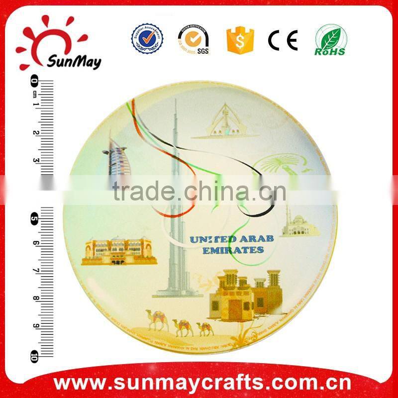 personalized color painting high quality absorbent coaster