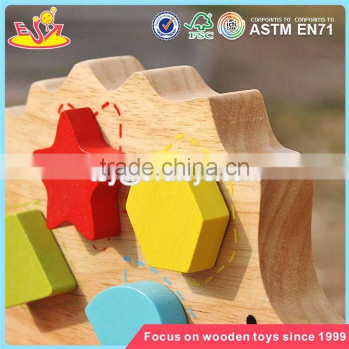 wholesale children animal toys wooden magnetic blocks top fashion kids wooden magnetic blocks W05B133