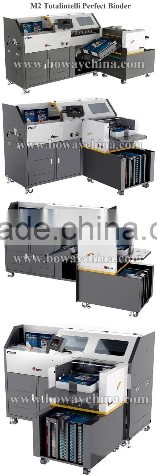 M Series 2 in 1 Totalintelli PUR Perfect Book Binding and Digital Creasing Machine