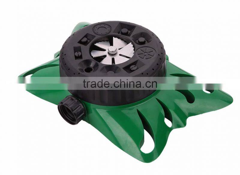 Plastic ground set sprinkler,butterfly shaped