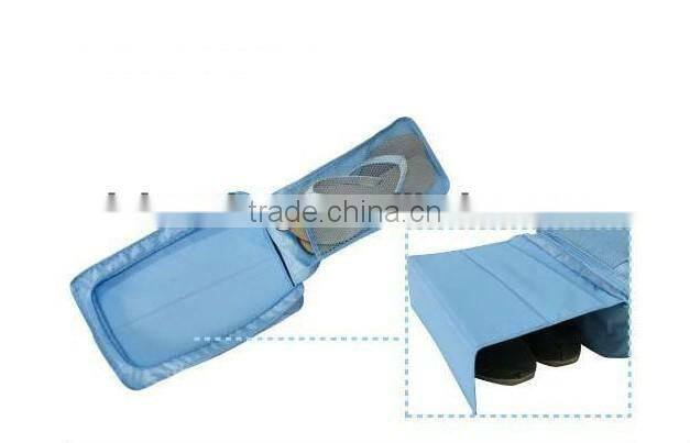 The Multifunctional zip shoes bag for travel with polyester