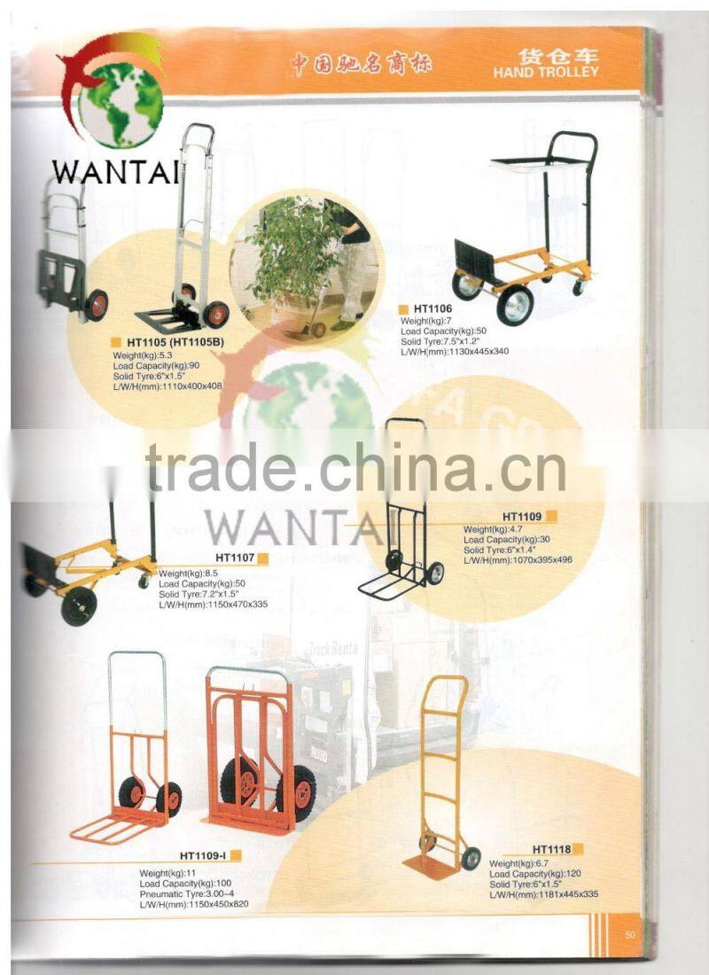 Hot selling Light weight Aluminum Folding Hand Truck HT1105 quality assurance trucks for sale mobile food trucks
