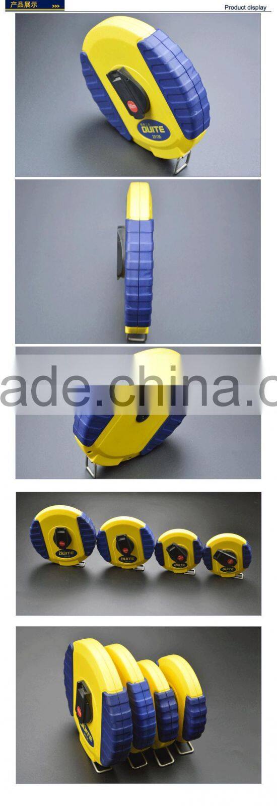 High Quality New Long Steel Measure Tape Plastic Frame Tape Measure ABS Rubber Case Ruler