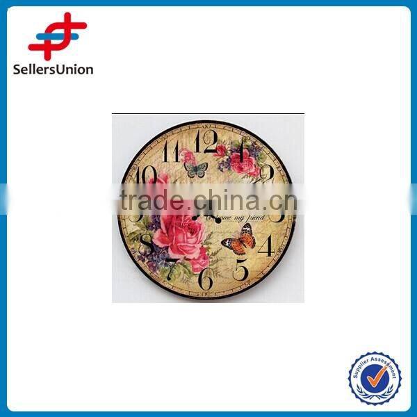 wall clocks with time and arbic number