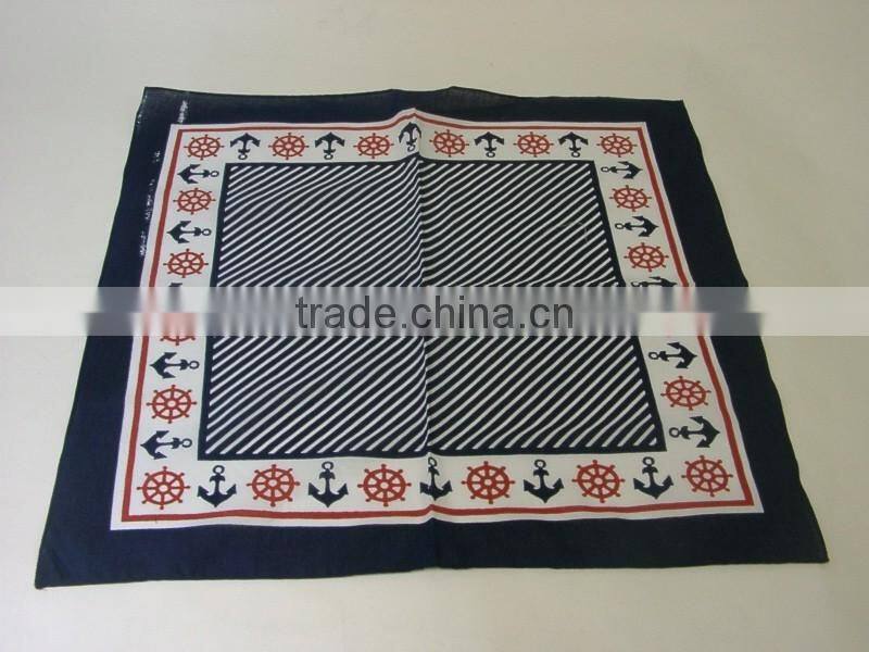 Trendy Striped Bandana With Various Color And Size