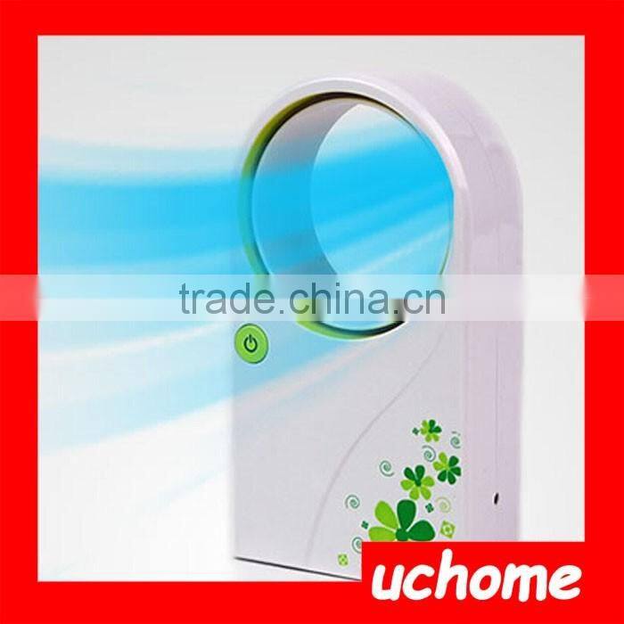 UCHOME New design usb air condition,mini bladeless fan,no leaf desk fan