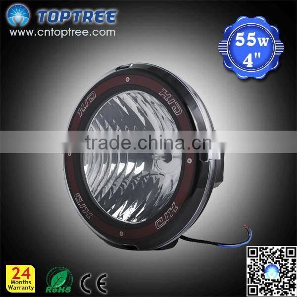 Black Ring 100w xenon auxiliary lights for auto lighting system