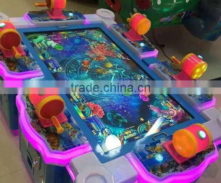 2016 Hot Sale Go Fishing Redemption Game Machine, Kids Shooting Game Machine,High Quality Amusement Park Supplies