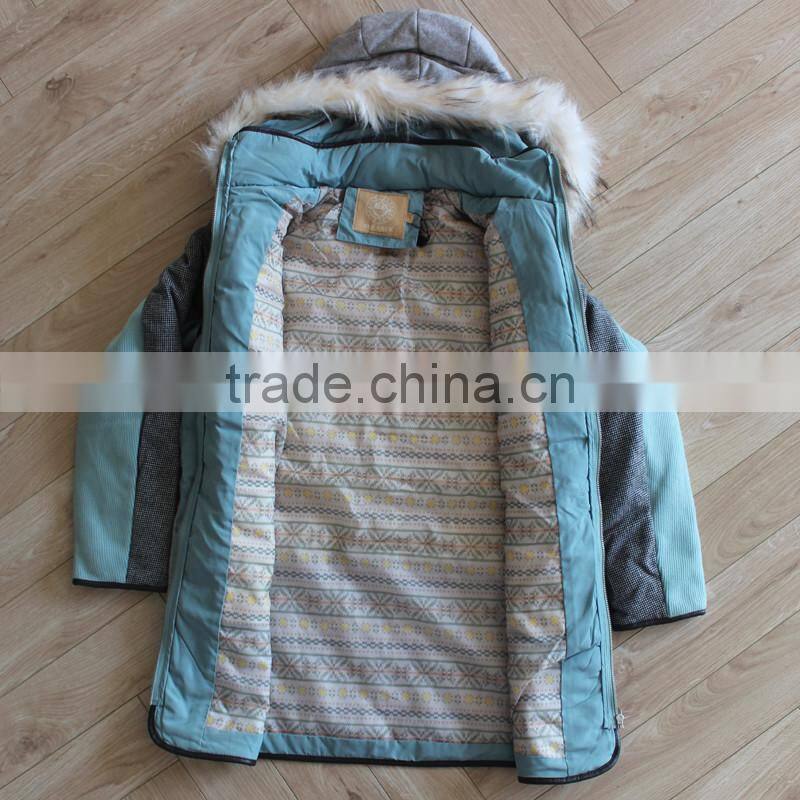 Hot Sale Coat Woman Fashion Down Feather Coat / Padded Long Down JACKET