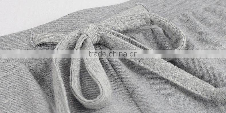 lively sport solid color cotton short pants