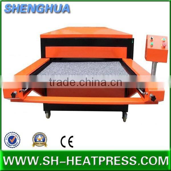 Popular large format sublimation heat press transfer printing machine 100*120cm 110*160cm