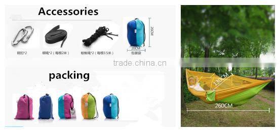 Alibaba high poular Good Sale Factory Made New Style Hook Hammock Mosquito Net