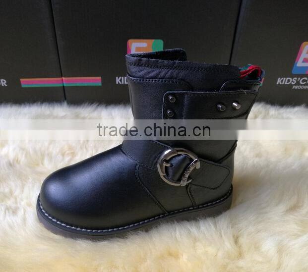 GZY Italy model fashion sole shoes kid boots wearable comfortable winter boots wholesale guangzhou 2017 stock