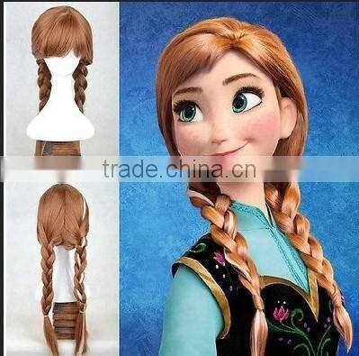 princess Anna frozen wig
