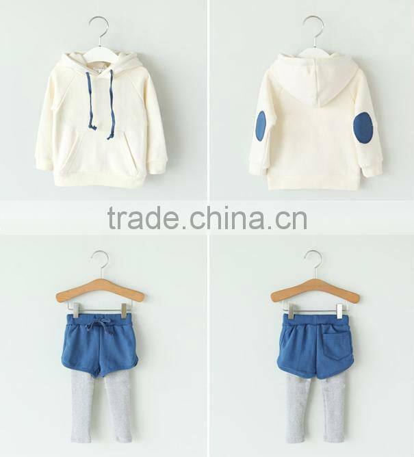 Hooded guard coat suits for children girls