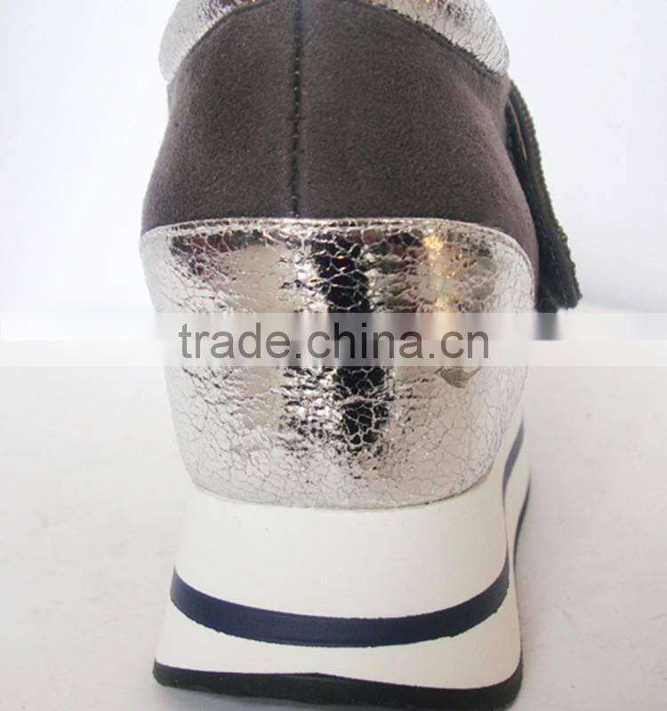 Customized best price thick PU insole women running shoes factory china