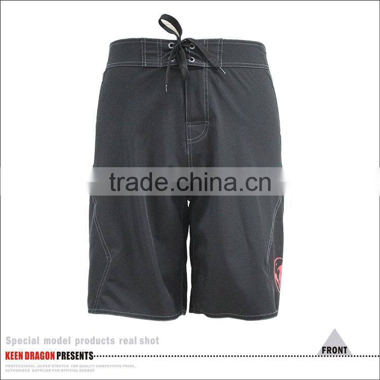 Plain black 2014 crossfit china wholesale mma shorts