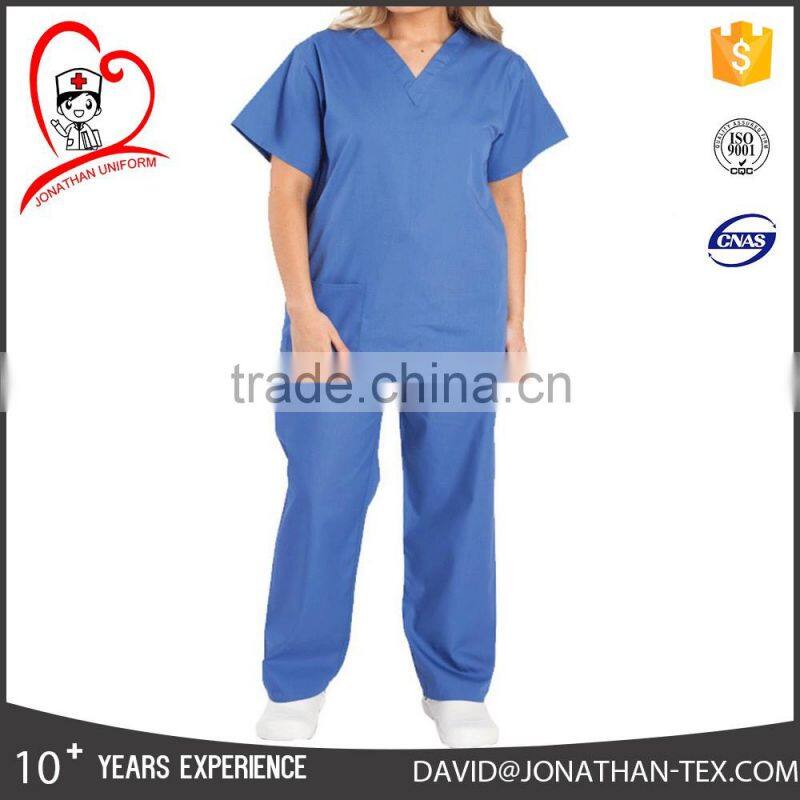 OEM factory men & women medical scrub uniform