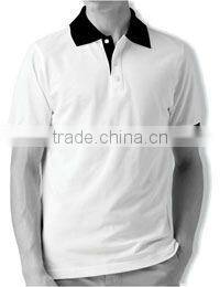 White Polo Shirt/Collared T-shirts