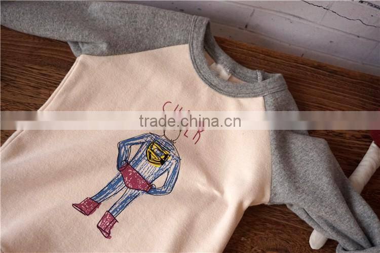 S16452A Wholesale China Childrens Unisex Pullover Cartoon Hoodies