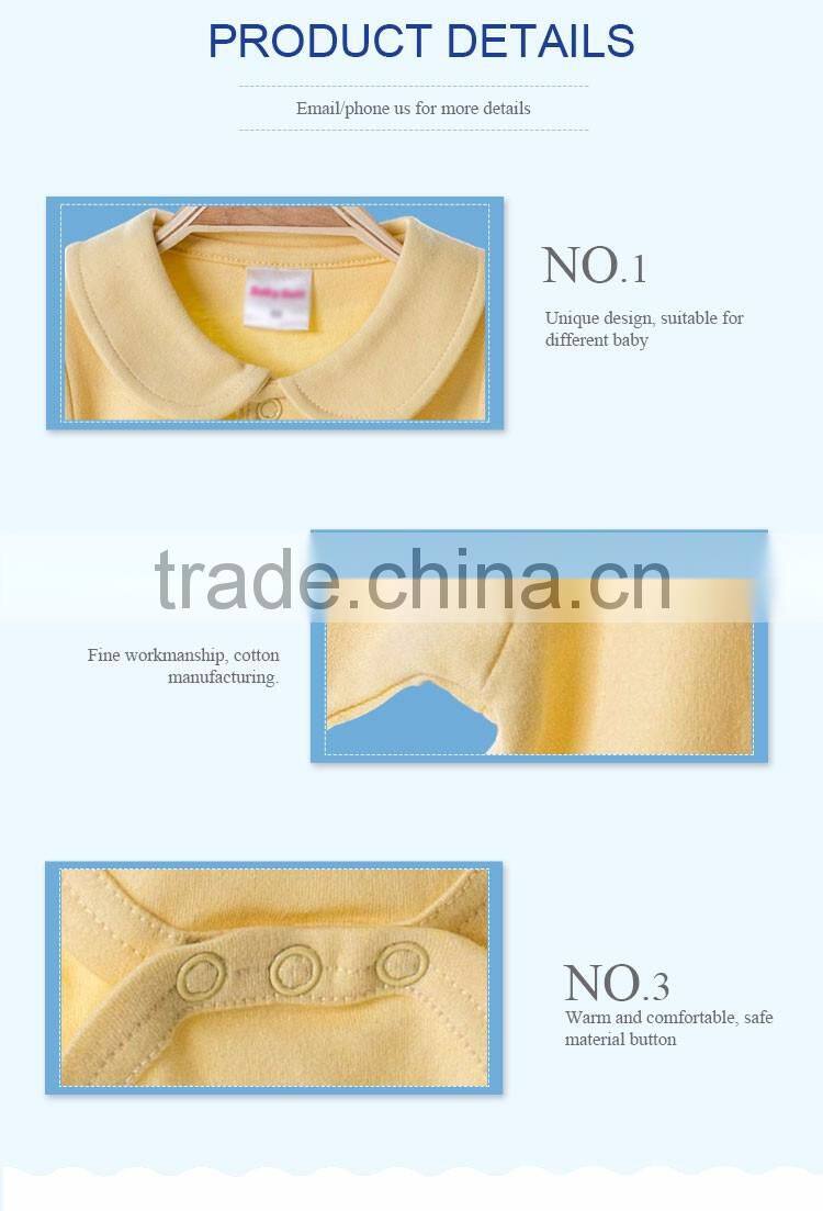 Custom printing 100% cotton plain baby onesie