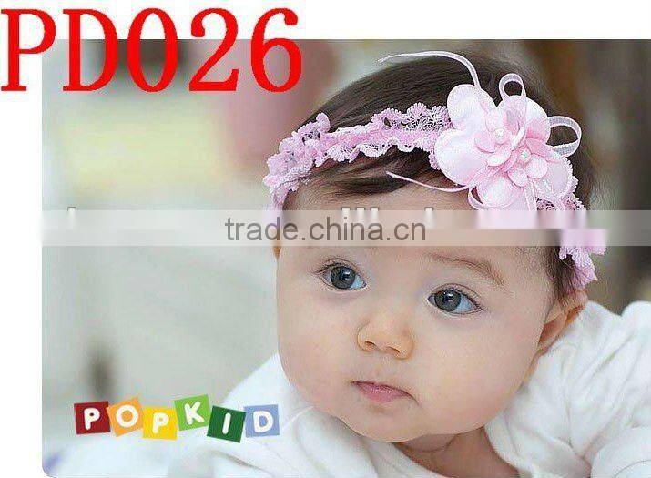 2015 new kids hair flower accessory
