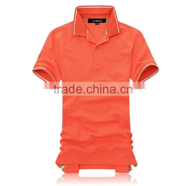 Manufacturer supply breathable custom logo polo shirts