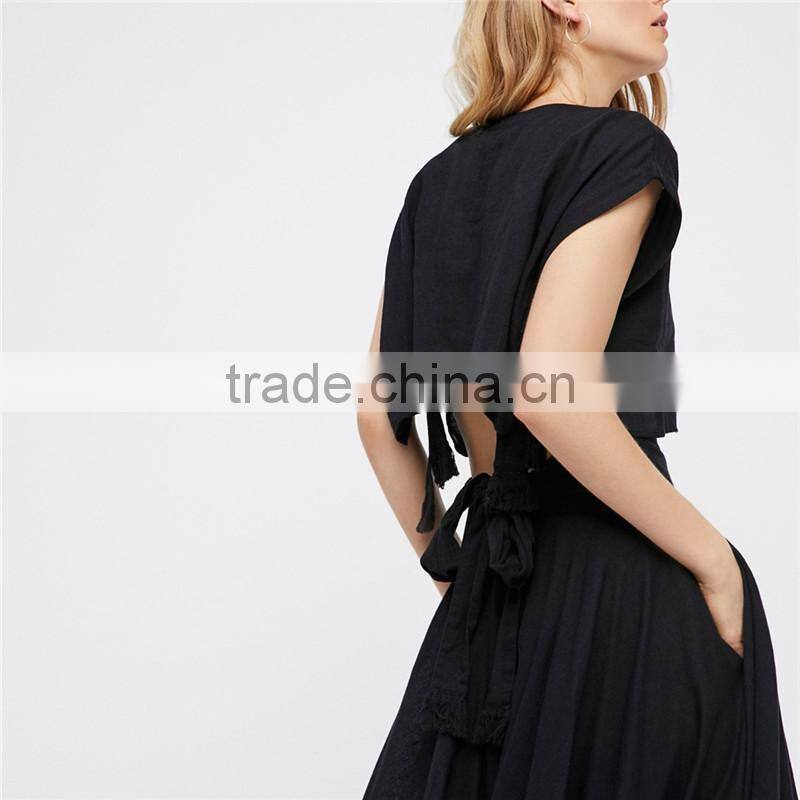 2017 OEM Summer Fashion factory price women comfortable middle skirt