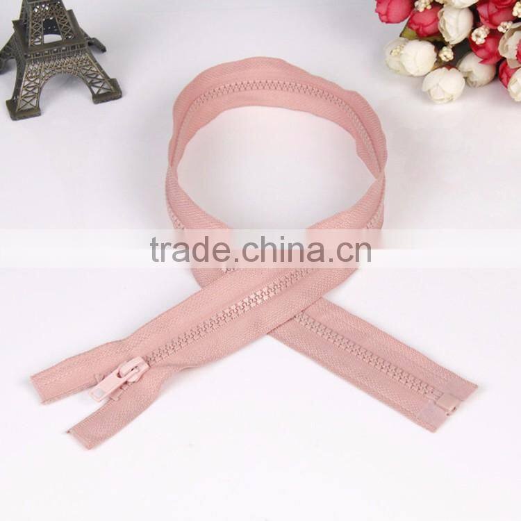 Factory Sale Garment Accessories Colorful No.5 Open End Plastic Zipper or Zips