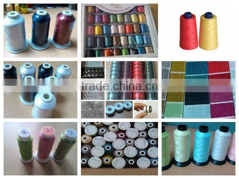 Polyester embroidery machine thread, home embroidery thread -- ideal for home machine and commercial thread