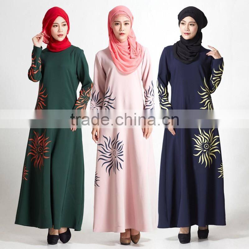 hemp black red patched muslim dress robe/xge muslim Arabian middle east lace abaya kaftan dress/ islamic muslim women dress