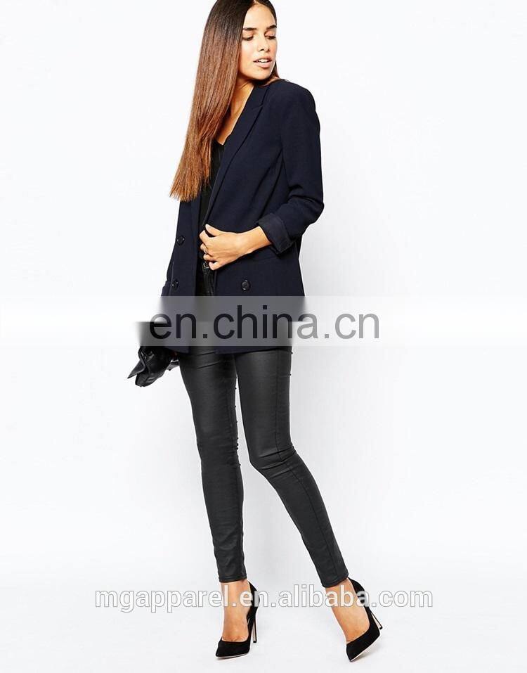 Fashion weman blazer winter coat women clothing manufacturers