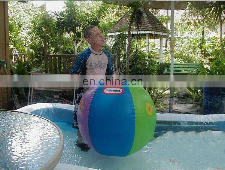 Promotion Outdoor Toys kids play Sprinkler Aqua splash Beach Ball