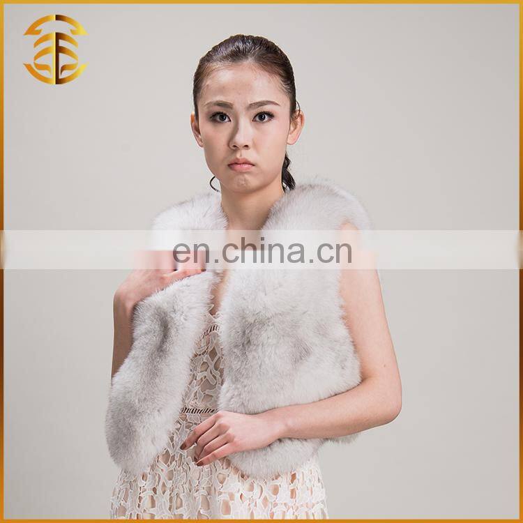 Hot Selling Cheap Price Women Cheap Winter Lady Luxury Fur Vest