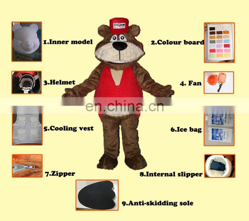 HI CE customized 3 meter inflatable Penguin Mascot Costume for adults