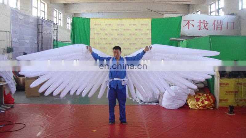 new design hot sale inflatable bird wing costumes for decoration