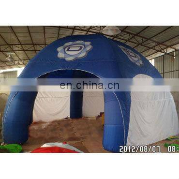 huge digital printing inflatable sealed air tent dome tent